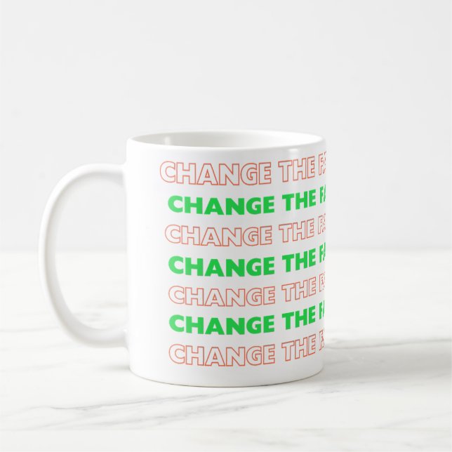 Caneca De Café CTFOD Green & Orange Advocate Mug (Esquerda)