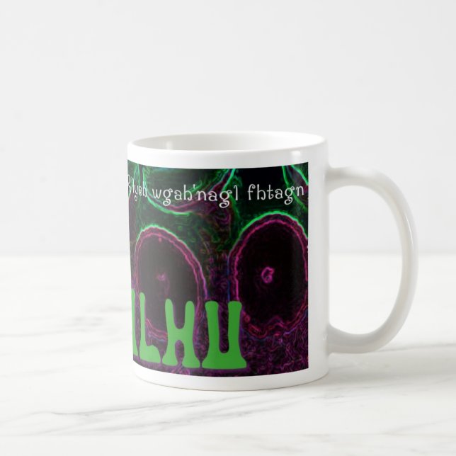 Caneca De Café Cthulhu (Direita)
