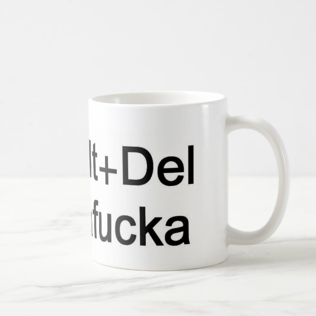 Caneca De Café CtrlAltDel (Direita)