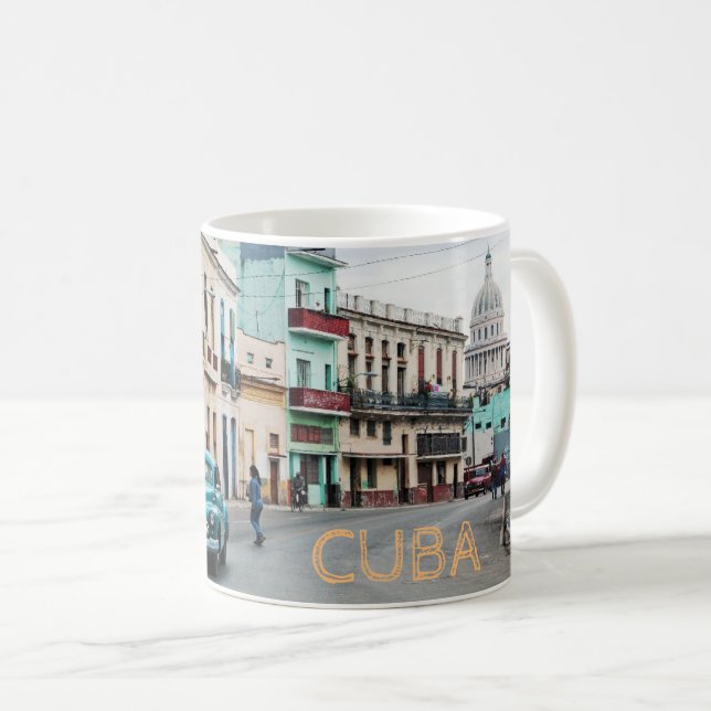 Caneca De Café Cuba (Frente Esquerda)
