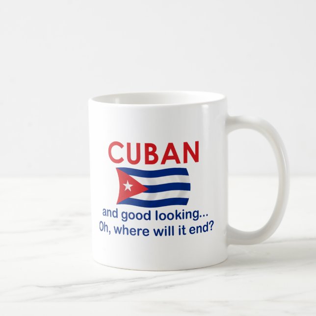 Caneca De Café Cubano bonito (Direita)