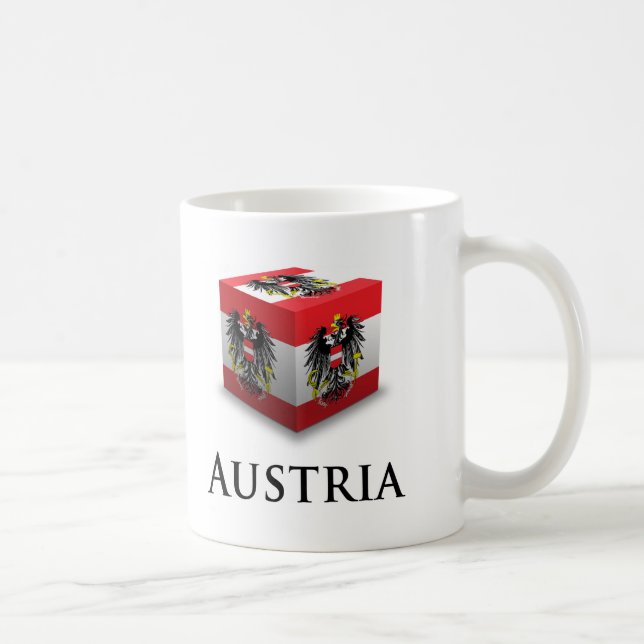 Caneca De Café Cubo Áustria (Direita)