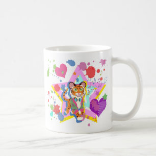 Caneca De Café Cubo Tigre
