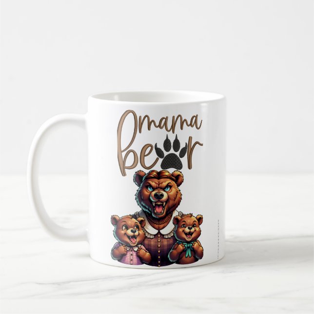 Caneca De Café Cubs Bonitos e Engraçados (Esquerda)