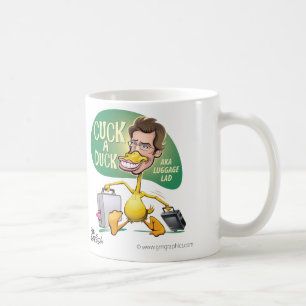 Caneca De Café Cuck um pato pelo branco da guarnição de Ben