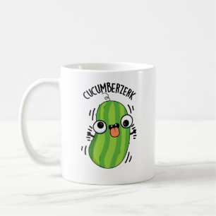 Caneca De Café Cucumberzerk Funny Berzerk Cucumber Pun