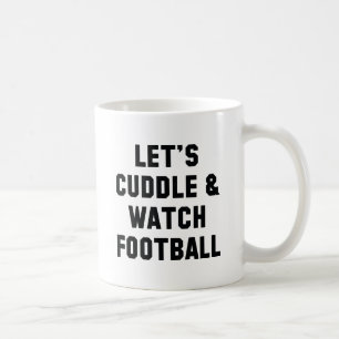 Caneca De Café Cuddle E Futebol