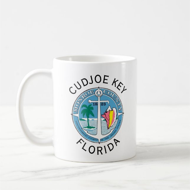Caneca De Café Cudjoe Key - Florida Keys (Esquerda)