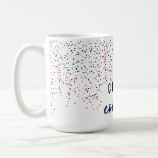 Caneca De Café Cue o Confetti