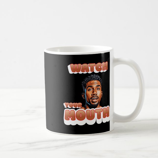 Caneca De Café Cuidado com o adesivo (Direita)