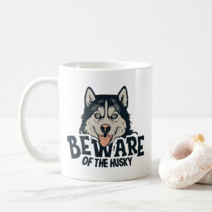 Caneca De Café Cuidado com o Rouco - Vintage Horror Movie Poster
