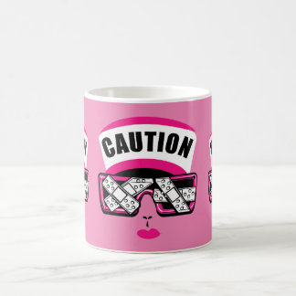 Caneca De Café Cuidado - Protesto por Acidente! V4 de 5 | Mug