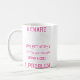 Caneca De Café Cuidado Que Ando Com Cavalos, O Que Significa Que