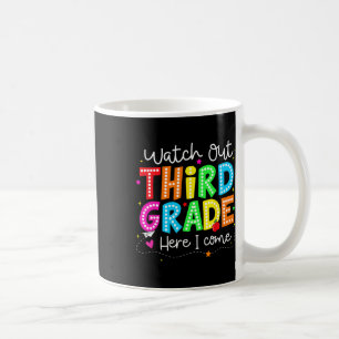 Caneca De Café Cuidado Terceira Série Aqui Vou Eu De Volta à Esco