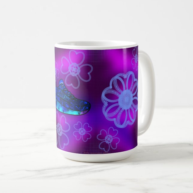 Caneca De Café Cuidados criativos para você (Frente Esquerda)
