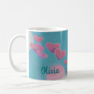 Caneca De Café Cuidados de Saúde Cuidados de Saúde Angel Monogram