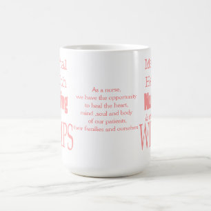 Caneca De Café Cuidados-Não da saúde mental para Wimps! - com