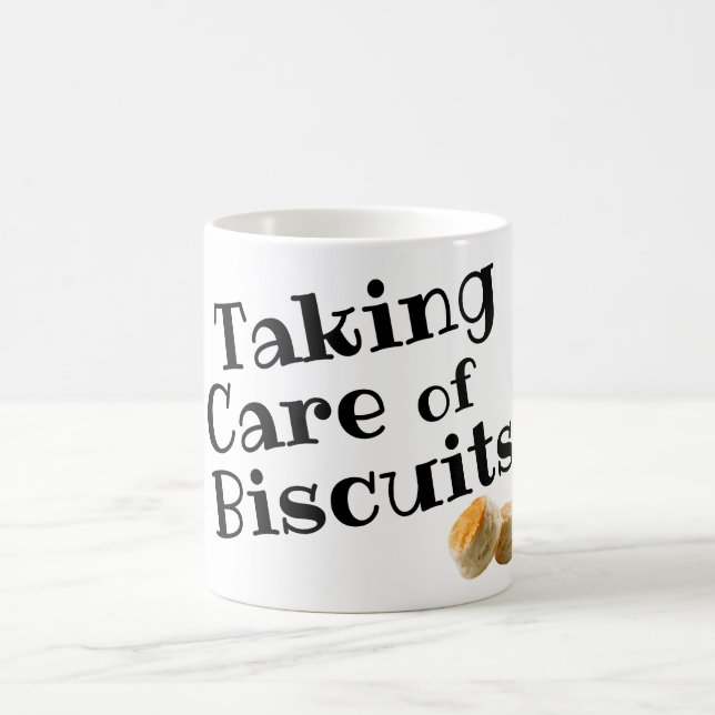 Caneca De Café Cuidando de Biscoitos Coffee Mug (Centro)