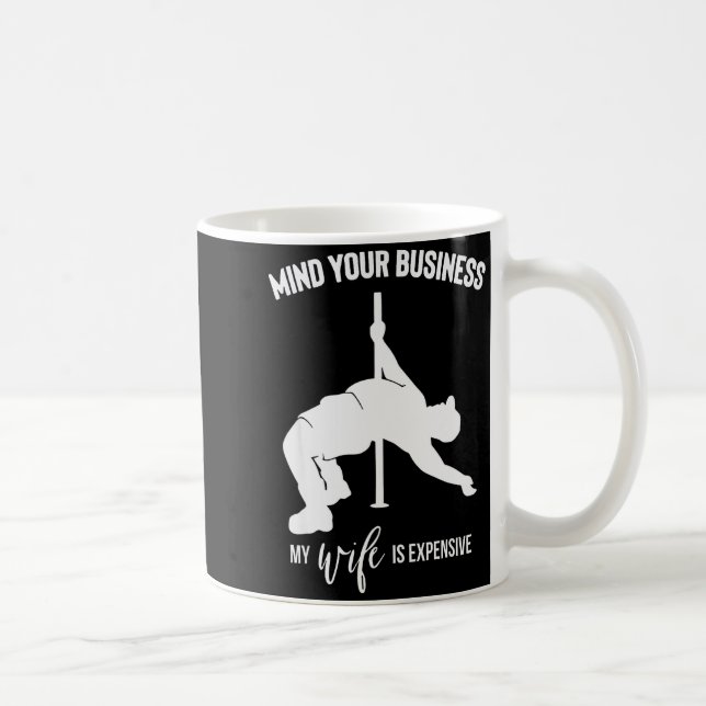 Caneca De Café Cuide da Sua Vida Minha Mulher é Cara  (Direita)