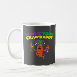 Caneca De Café Cujo Crawaddy Mardi Gras Engraçado