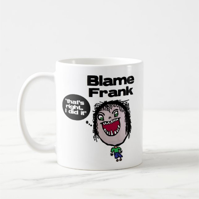 Caneca De Café Culpa Frank (Esquerda)