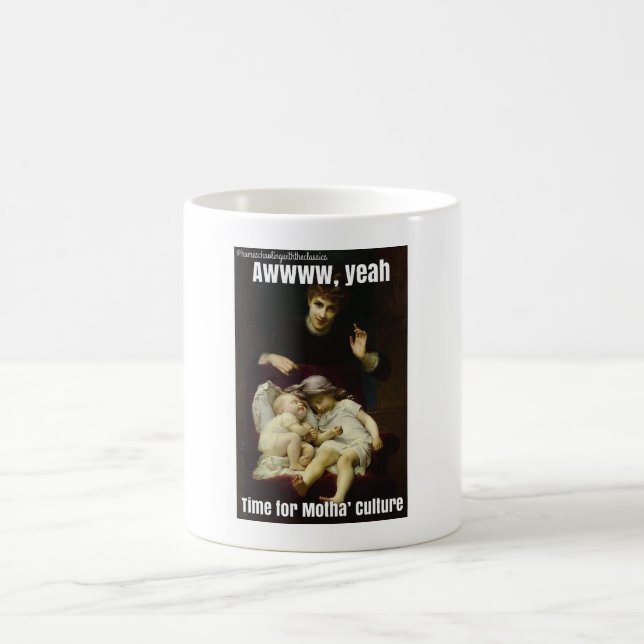 Caneca De Café Cultura de Motha' (Centro)