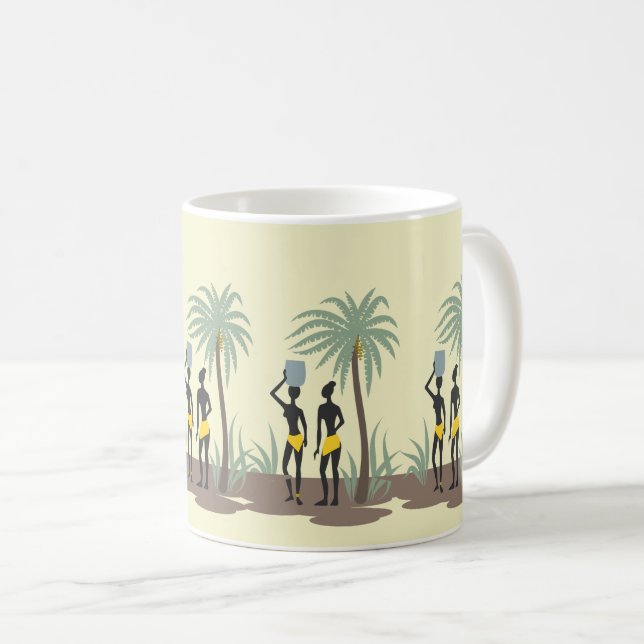 Caneca De Café Culturas de indígenas e Patrimônio Insular (Frente Esquerda)