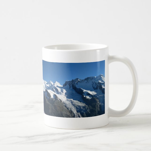 Caneca De Café Cumes do suíço de Gornergrat (Direita)