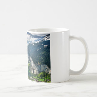 Caneca De Café Cumes impressionantes da suiça