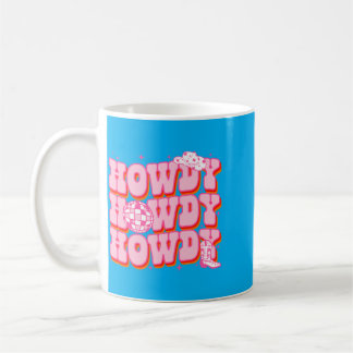 Caneca De Café Cumprida Garota Sul Ocidental Country Rodeio Rosa