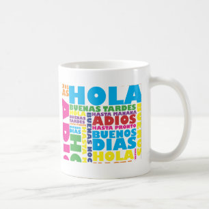Caneca De Café Cumprimentos espanhóis