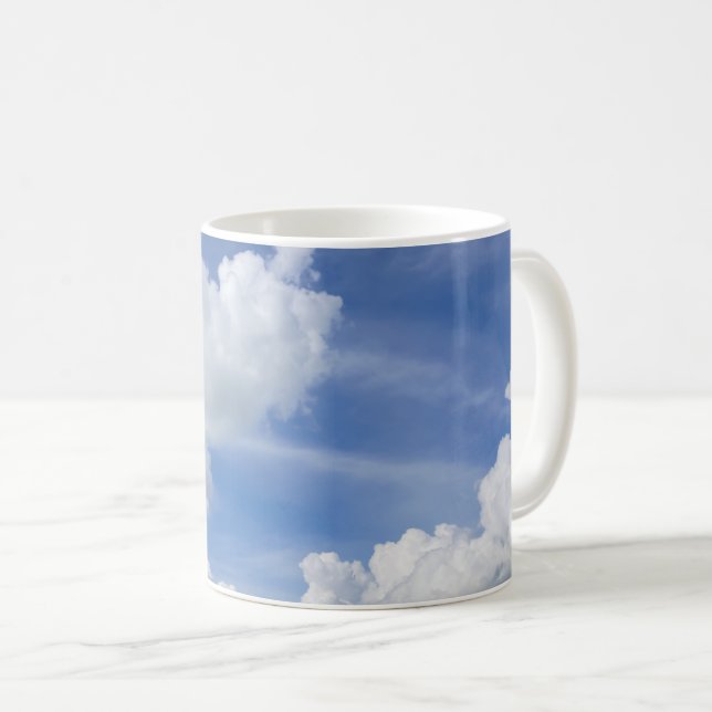 Caneca De Café Cumulus Puff Coffee Mug (Frente Esquerda)
