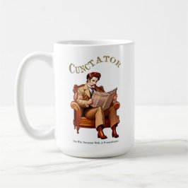 Caneca De Café Cunctator - Procrastinador