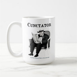 Caneca De Café Cunctator - Procrastinador