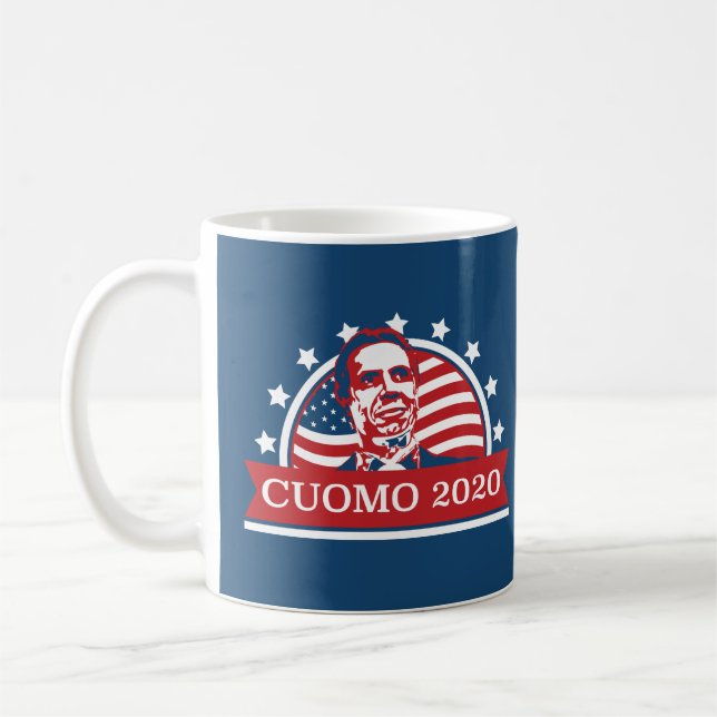 Caneca De Café Cuomo 2020 | Votação do Presidente (Esquerda)