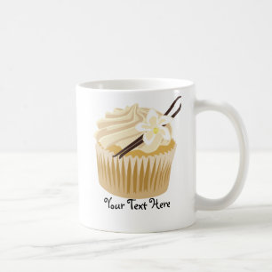 Caneca De Café Cupcake de baunilha