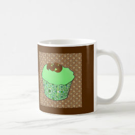Caneca De Café Cupcake de Chocolate do Fosco da Casa da Moeda, Fu