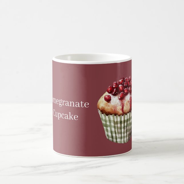 Caneca De Café Cupcake de Romã (Centro)