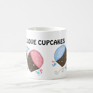 Caneca De Café Cupcakes com Glacê Doce e Dito