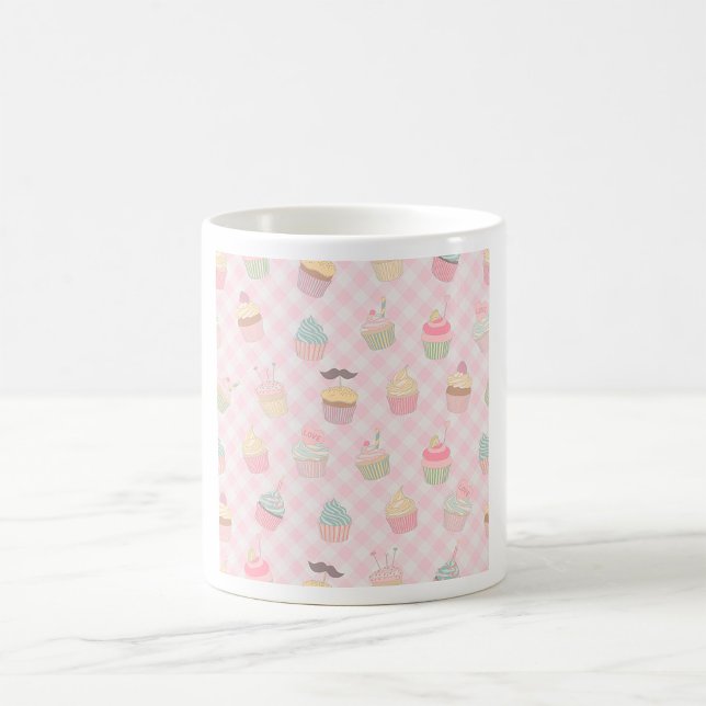 Caneca De Café Cupcakes divertidos (Criador carregado)