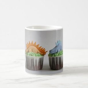 Caneca De Café Cupcakes do Stegosaurus