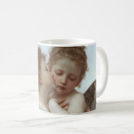 Caneca De Café Cupid and Psyche as children - William Bouguereau