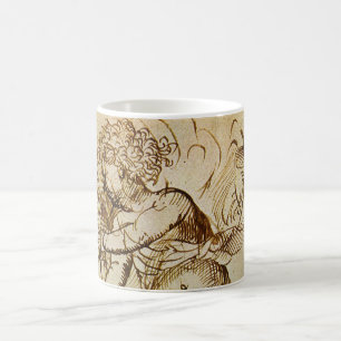Caneca De Café Cupido com violino por Domenico Campagnola
