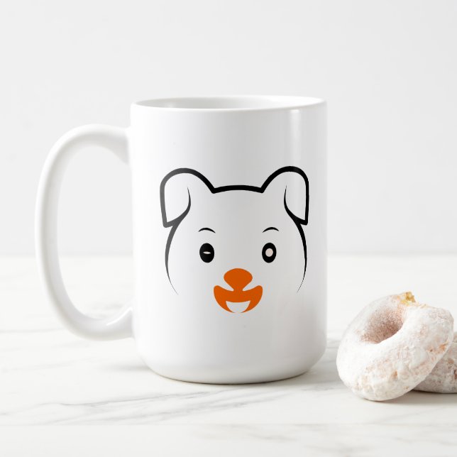 Caneca De Café Cuppy (Com Donut)