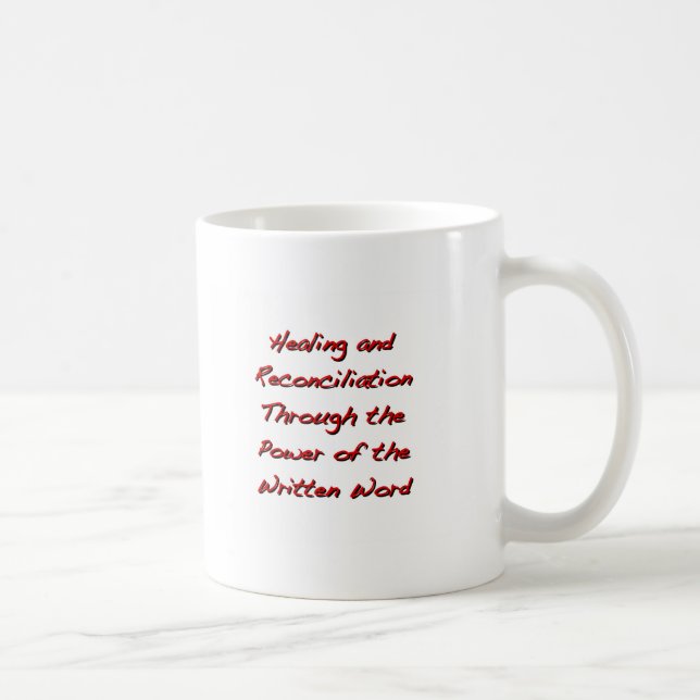 Caneca De Café Cura e reconciliação (Direita)