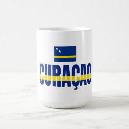 Caneca De Café Curaçao  Sacola Transparente | Caribenho | Pronto 