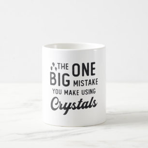 Caneca De Café Curar Cristal Que Você Faz Usando Presente Crista