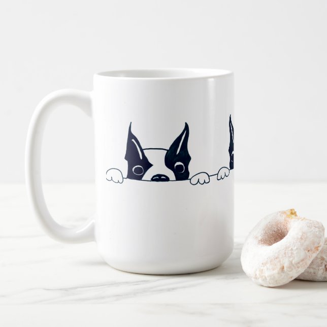 Caneca de café curiosa (Com Donut)