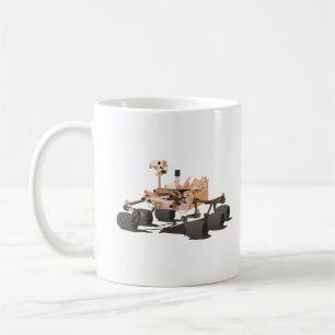 Caneca De Café Curiosity Mars Rover