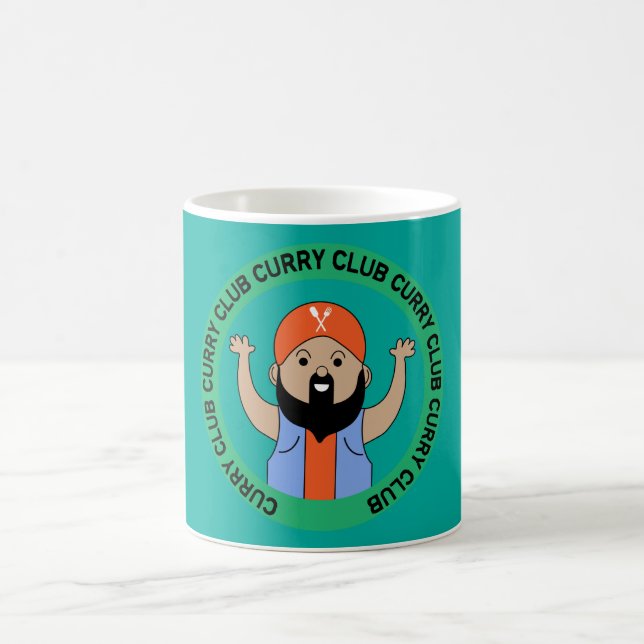 Caneca De Café Curry Lover | Primo indiano | Corry Cook | Aliment (Centro)